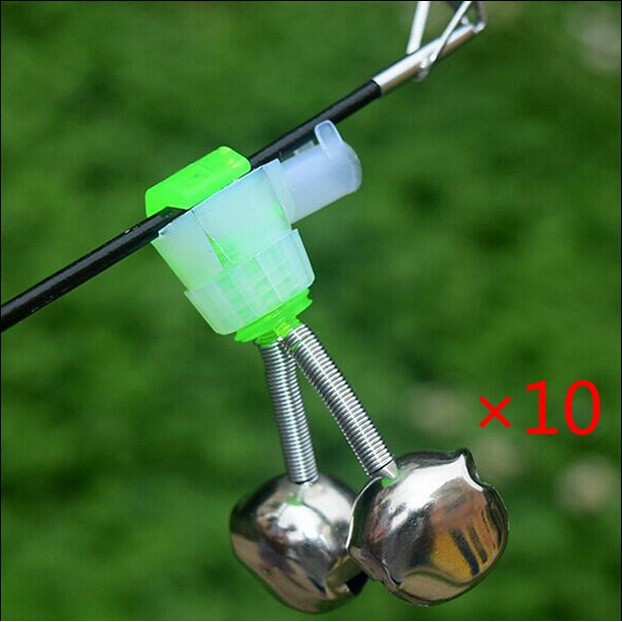 10 Pcs / set Alarm Bel Memancing Ikan Untuk Memancing di Laut