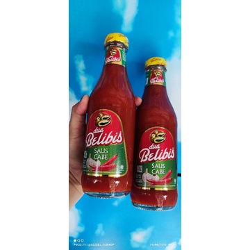 

2 blibis saos pedas botol kaca 340ml