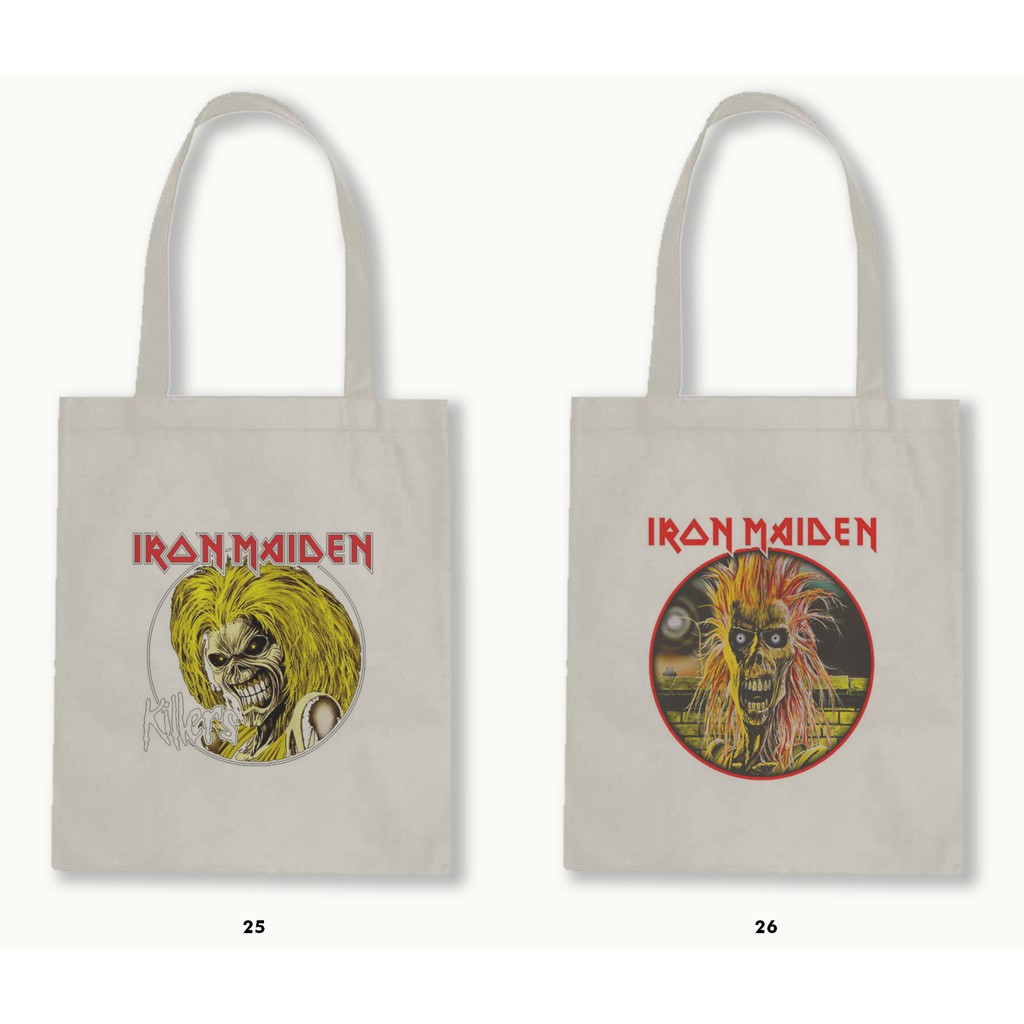 TOTE BAG BLACU - IRON MAIDEN .02