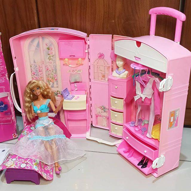 Rumah Barbie travelin House Mattel Italy 1995