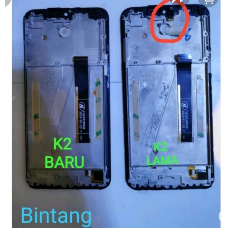 LCD DAN TC  HOTWAV K2 PEARL 3/32GB NEW ORIGINAL