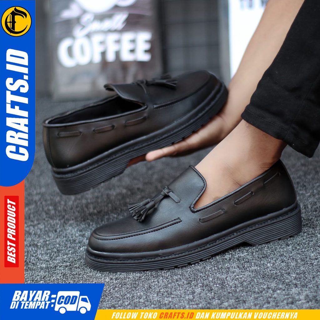 CRAFTS - Sepatu Formal Docmart Pantofel Kerja Pria