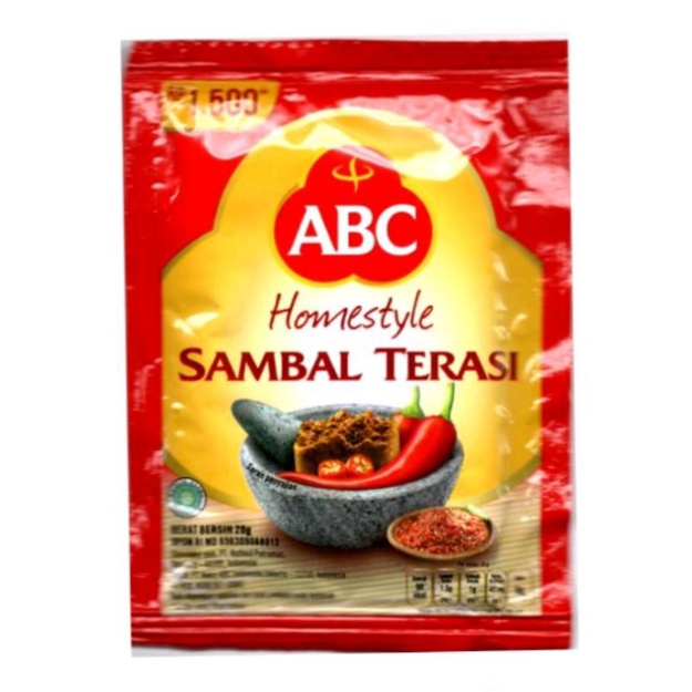 

Sambal Terasi ABC Extra Pedas 20g