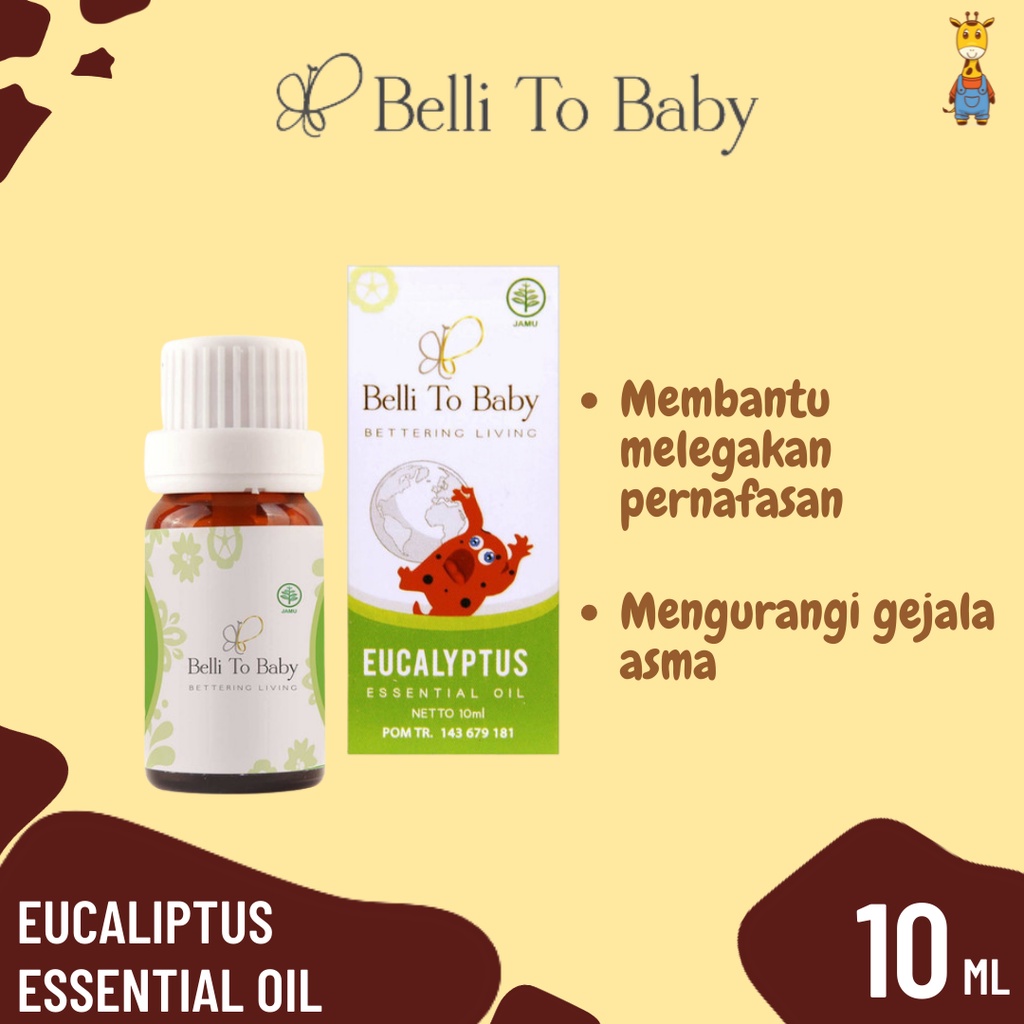 Belli To Baby Eucaliptus Essential Oil 10ml