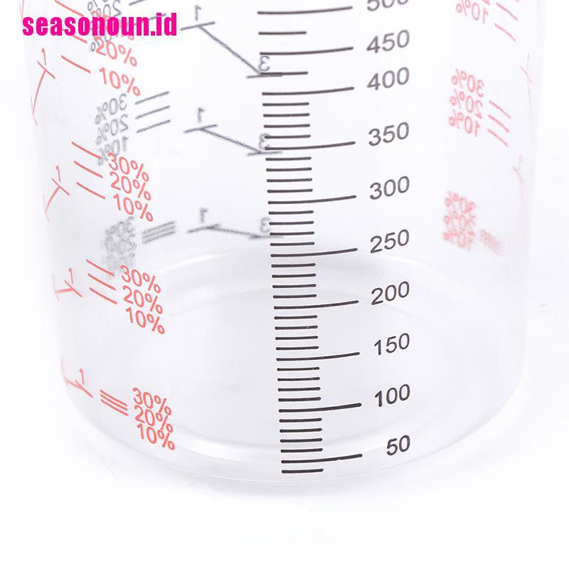 10 Pcs Cangkir Pencampur Cat Bahan Plastik Ukuran 600ml