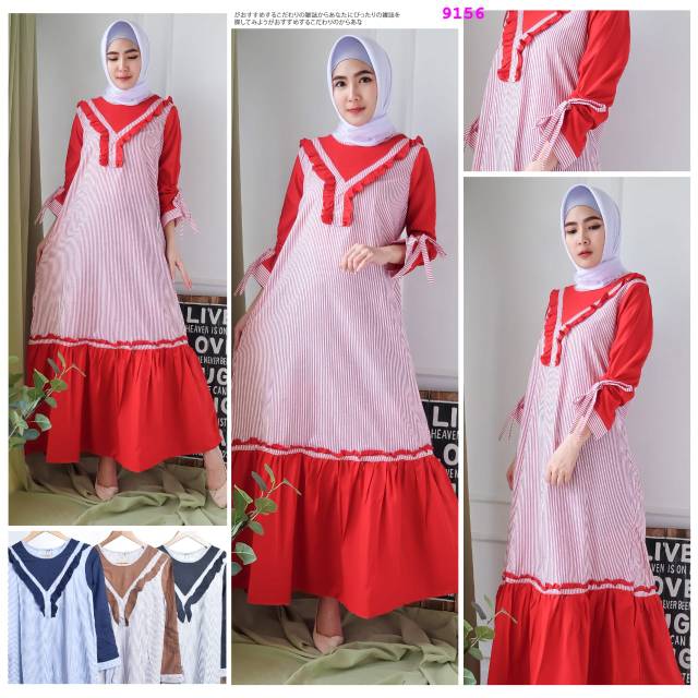 Gamis katun salur