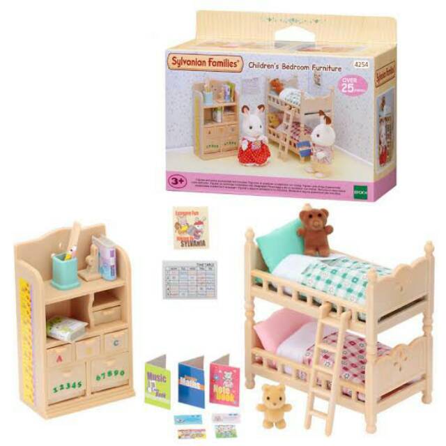 sylvanian families childrens bedroom furniture