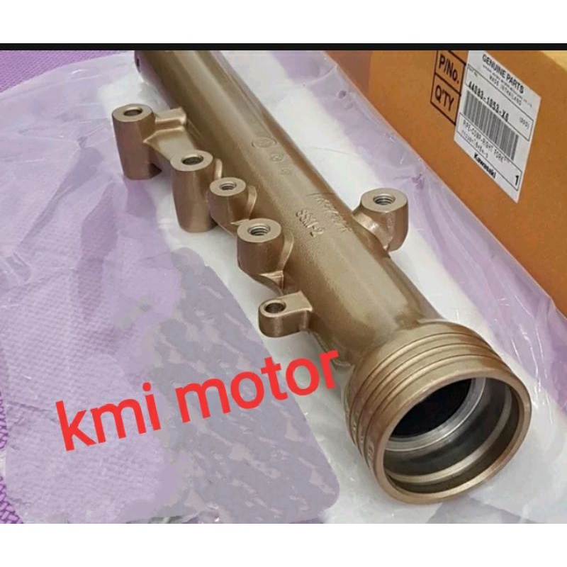 tabung shock depan ninja rr old gold kanan ori