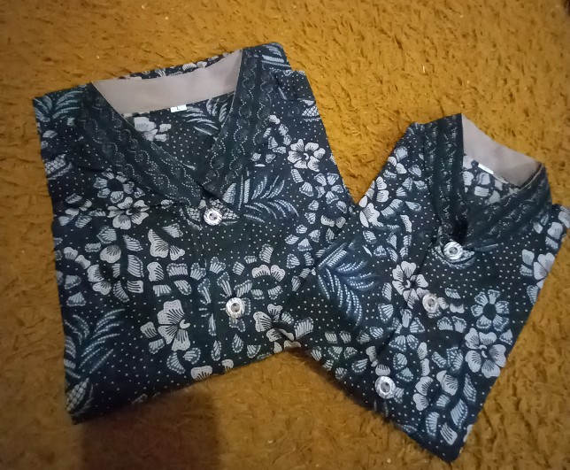 Kemeja Batik Couple Anak Dan Ayah