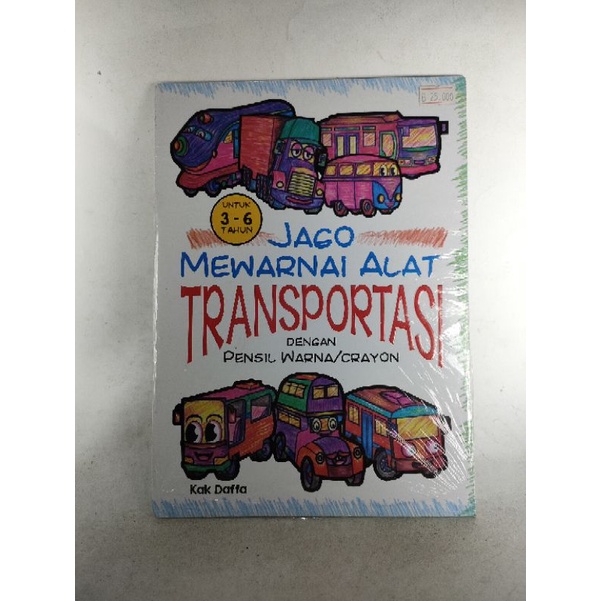 

Jago Mewarnai Alat Transportasi dengan pensil Warna/ Crayon untuk 3-4 tahun