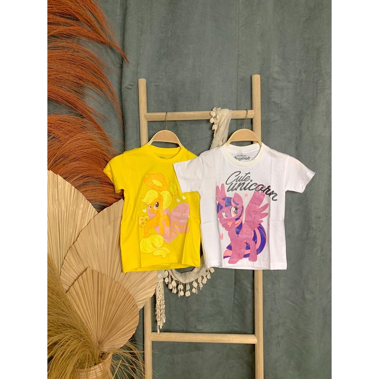 OSHKOSH-BAJU UNICORN ATASAN ANAK IMPORT  kaos catton 1-10tahun lengan pendek