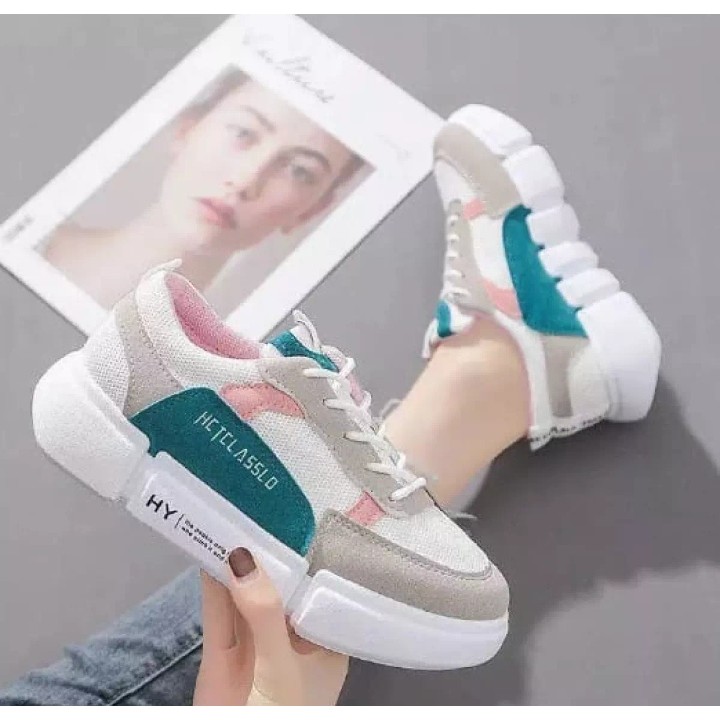 Sophia - TERBARU Sepatu Wanita Sneakers Import Korea HY|HC/Sepatu Wanita Trendy