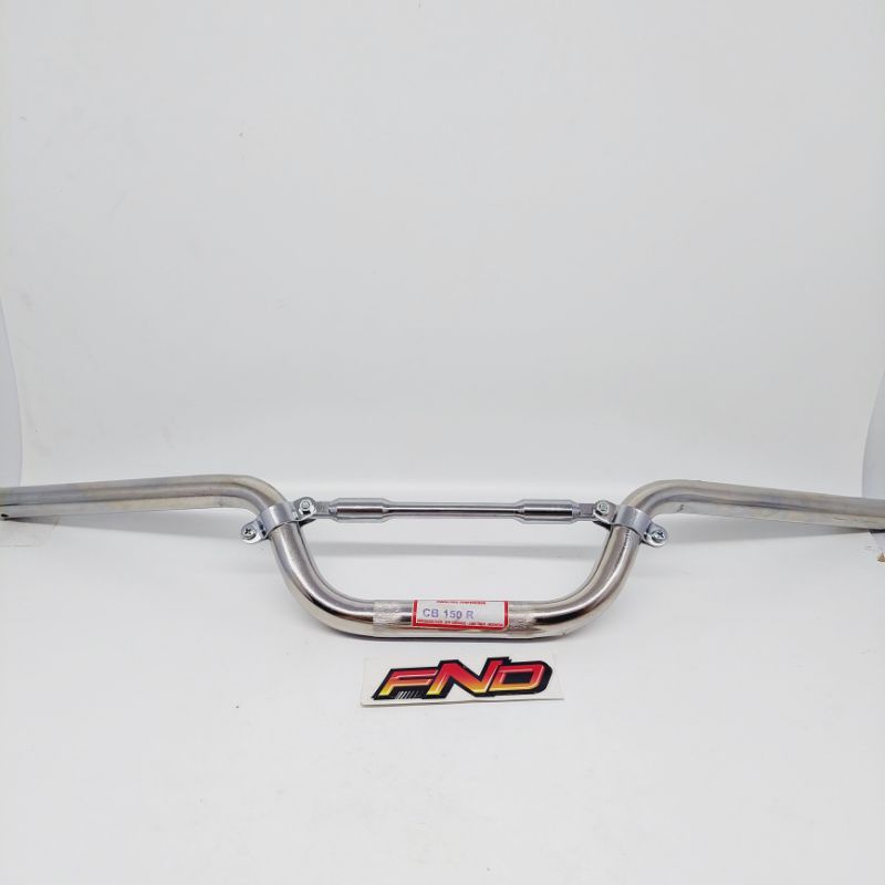 STANG CB150R STANG CB 150 R STIR CB LED STANG MOTOR CBR CROME HITAM SET STABILIZER RAISER RX KING PNP RX KING VIXION OLD MP CB GL ALL TYPE MOTOR-Hemat B