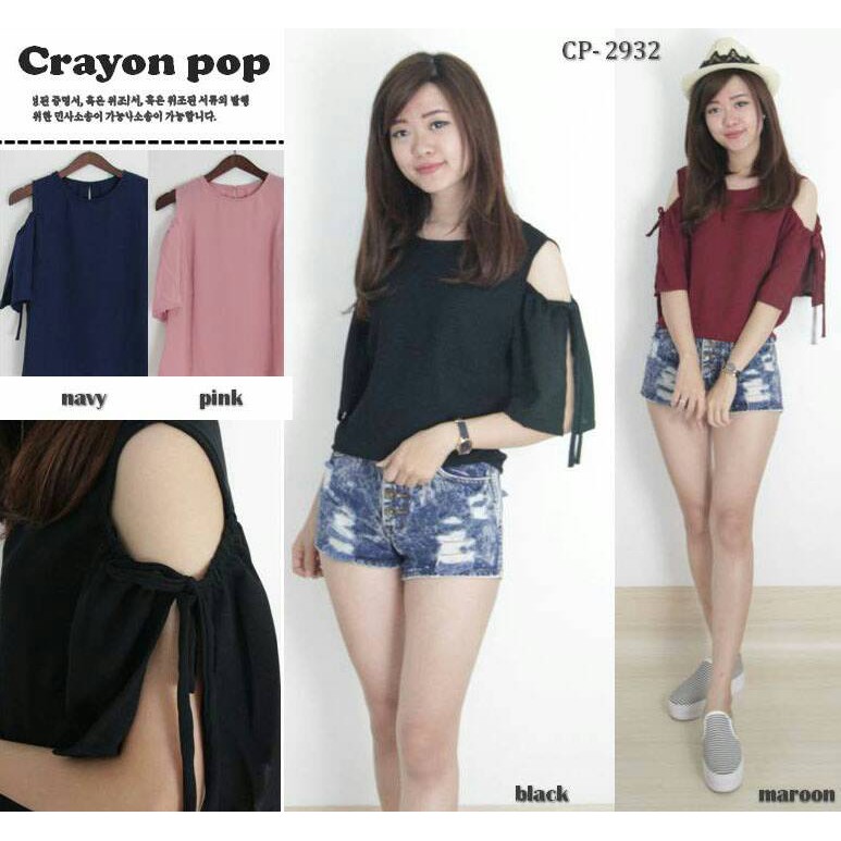 BLOUSE WANITA Julie top sabrine #BAF0801