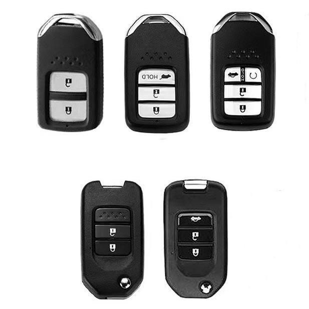 Casing Kunci Remote Mobil Bahan TPU Untuk Honda Civic City Accord CRV CR-V XR-V Odyssey Vezel Jade Crider