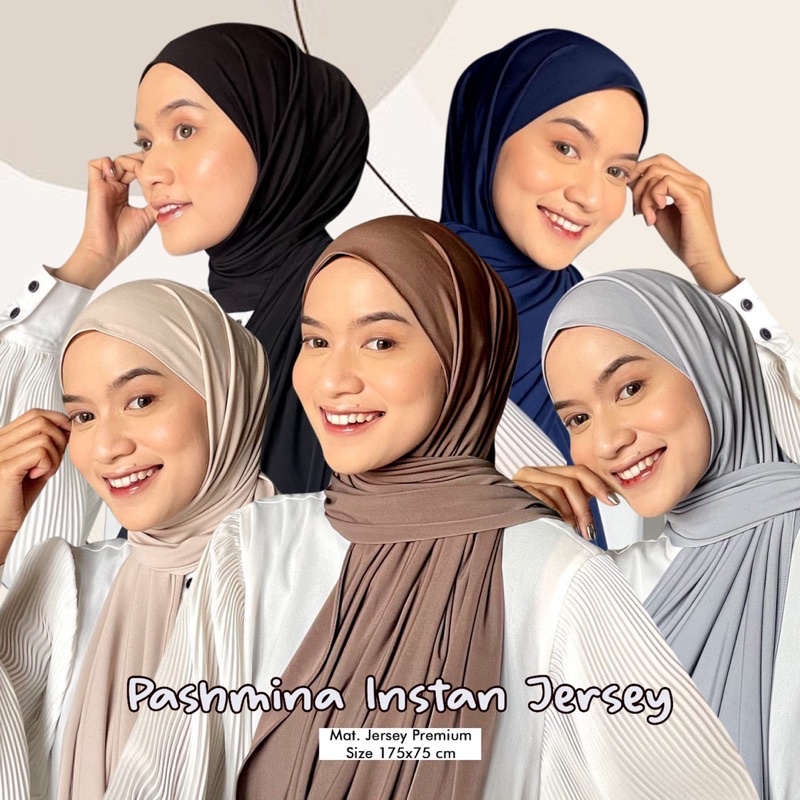 PASHMINA INSTAN JERSEY