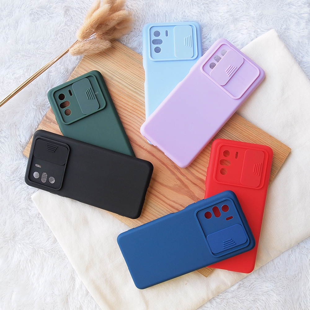 CASE SLIDE CAMERA XIAOMI NOTE 9 REDMI 9 9T NOTE 8 8PRO 9 PRO  VIVO Y17 Y20 LENS COVER POLOS