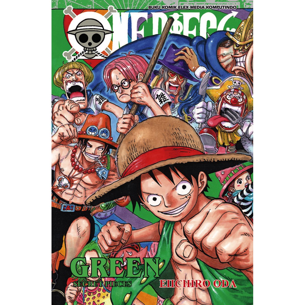 Komik: One Piece Green Secret Pieces by Eiichiro Oda