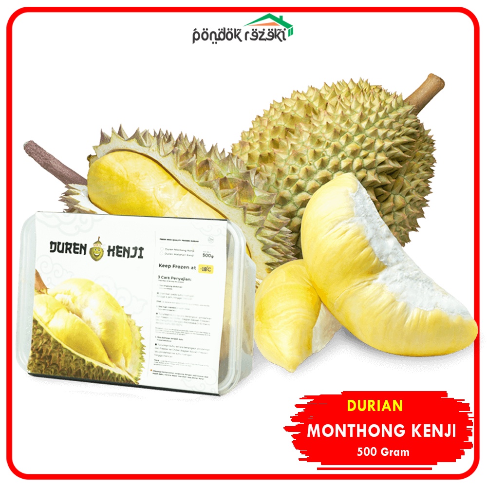 

Durian Montong KENJI ± 500 gram Duren Monthong