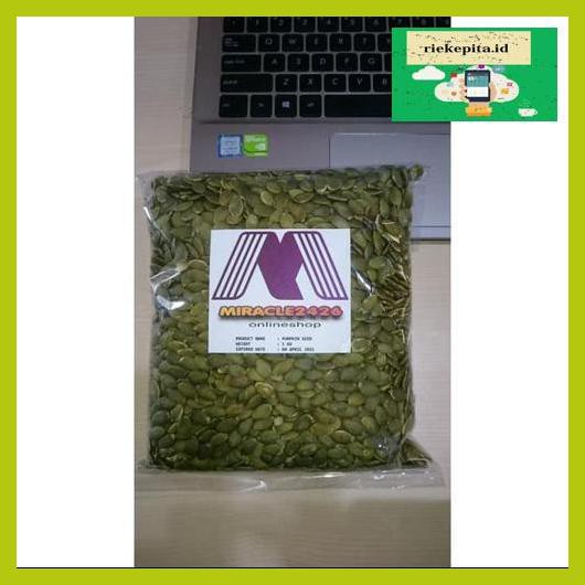 

5Yer67R- Pumpkin Seeds (Biji Labu) / Pepita - 1Kg T7Rty67-
