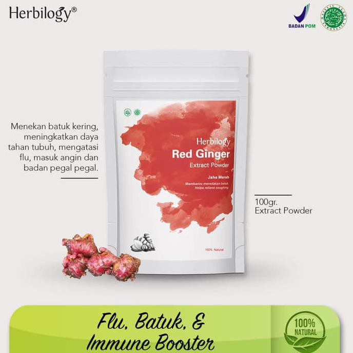 

Herbilogy red ginger (Jahe merah) extract powder SALE