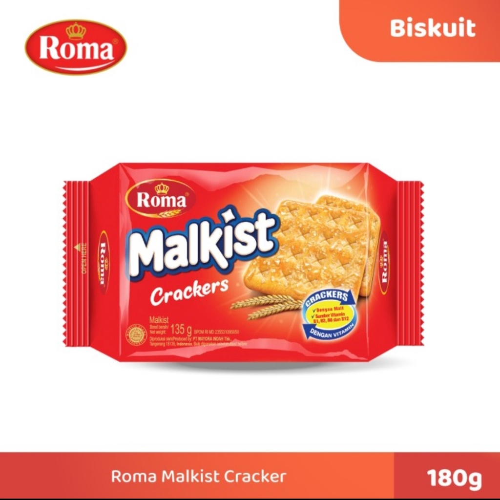 Roma Malkist Crackers 135 gr