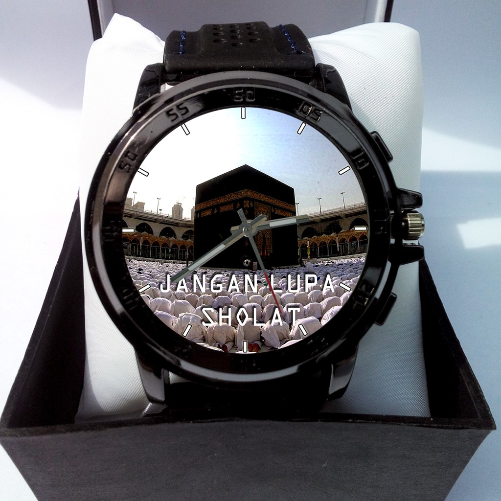 jam tangan custom jangan lupa sholat 2