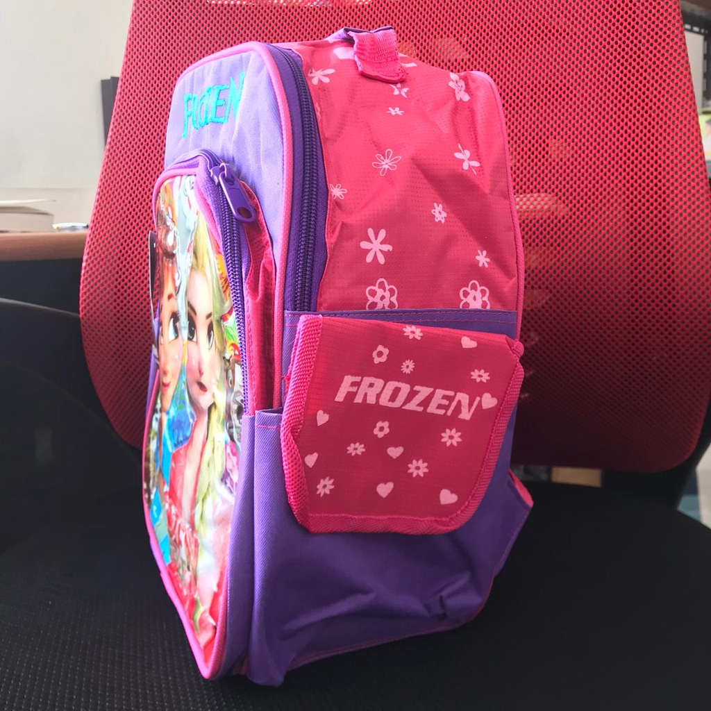 TAS FROZEN ELSA ANA ANAK MURAH BAG SCHOOL ANAK CEWEK PEREMPUAN LUCU