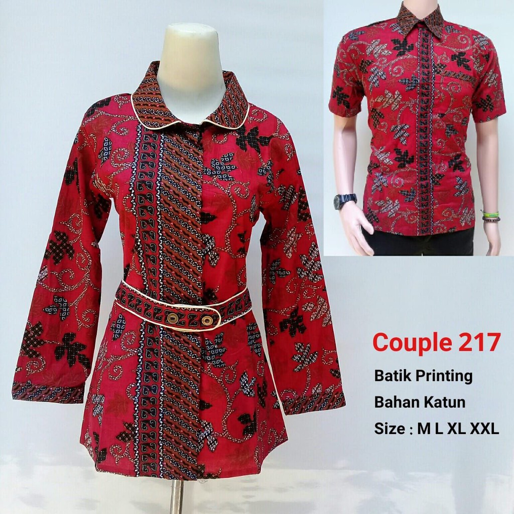 Flash Sale Batik Coupel / Batik Sarimbit / Batik Set / Batik Set/ Batik Pekalongan / Batik Hanunpkl VqZpKqHal3YYR