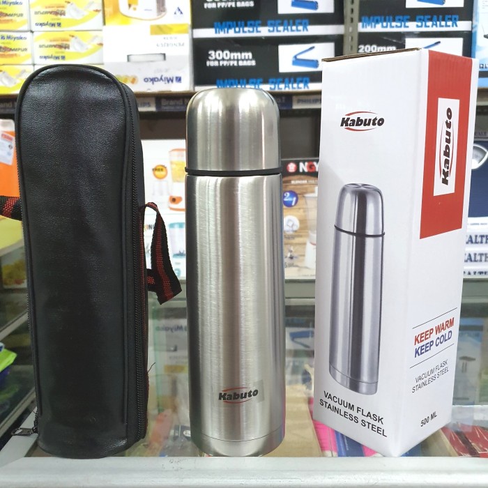 Termos Stainless 350ml , 500ml Kabuto - 500 ml