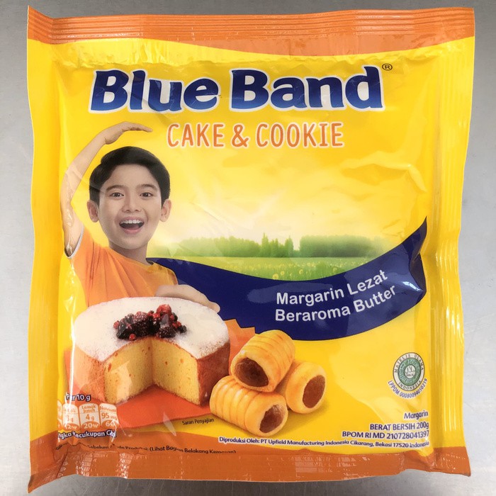 

blue band cake & cookie 200 gr margarin butter