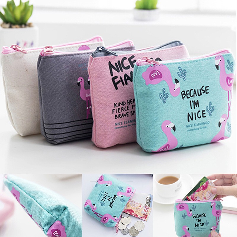 Dompet Koin Wallet Karakter Motif Cute Lucu Unik Impor J12