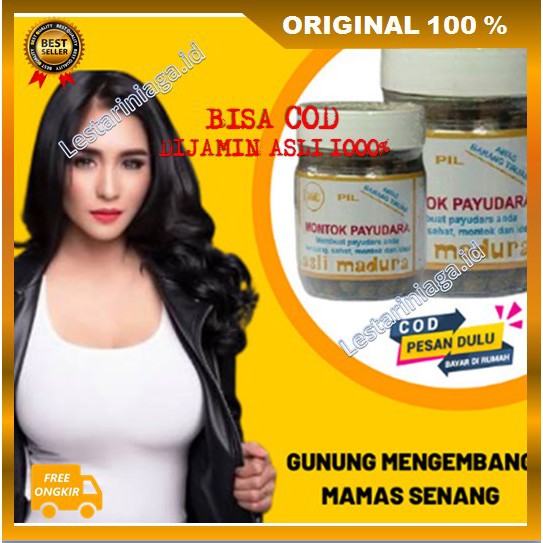 [BISA COD] OBAT HERBAL PEMBESAR DAN PENGENCANG PAYUDARA JAMU MONTOK PAYUDARA 100% ORIGINAL BPOM