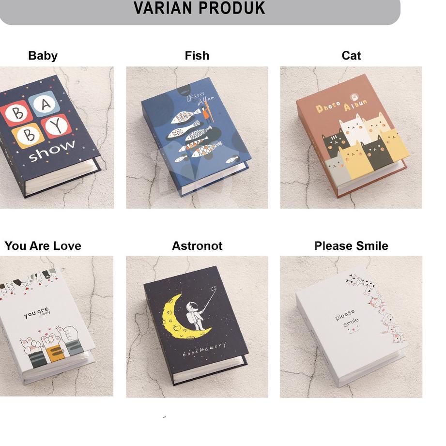 Buku Album Foto Polaroid 4R / 3R Murah ALBUM FOTO ISI 100 PCS ALBUM FOTO BESAR PHOTOBOOK Anak Keluar