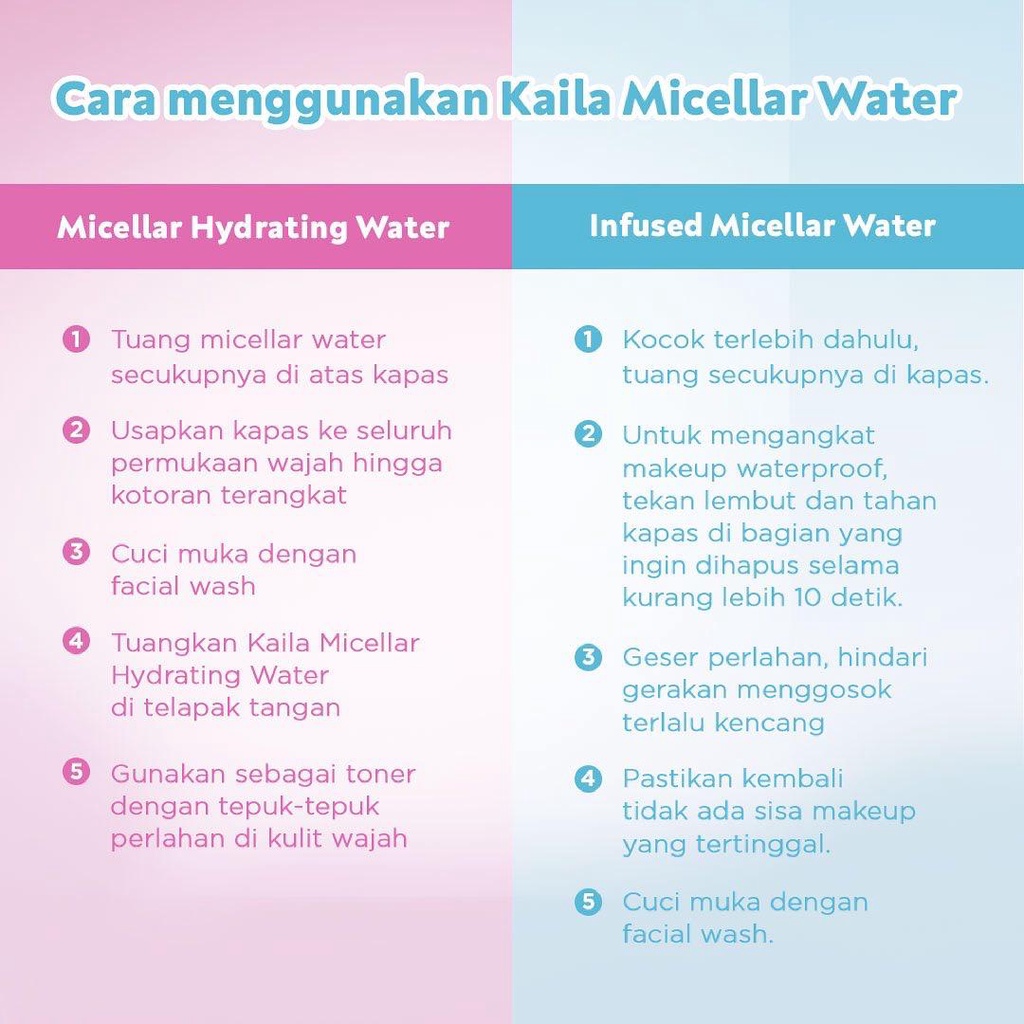 *FRAULEINCO* Kaila Micellar Water Hydrating Micellar Water - Infused Micellar Water Pembersih Wajah 100ml