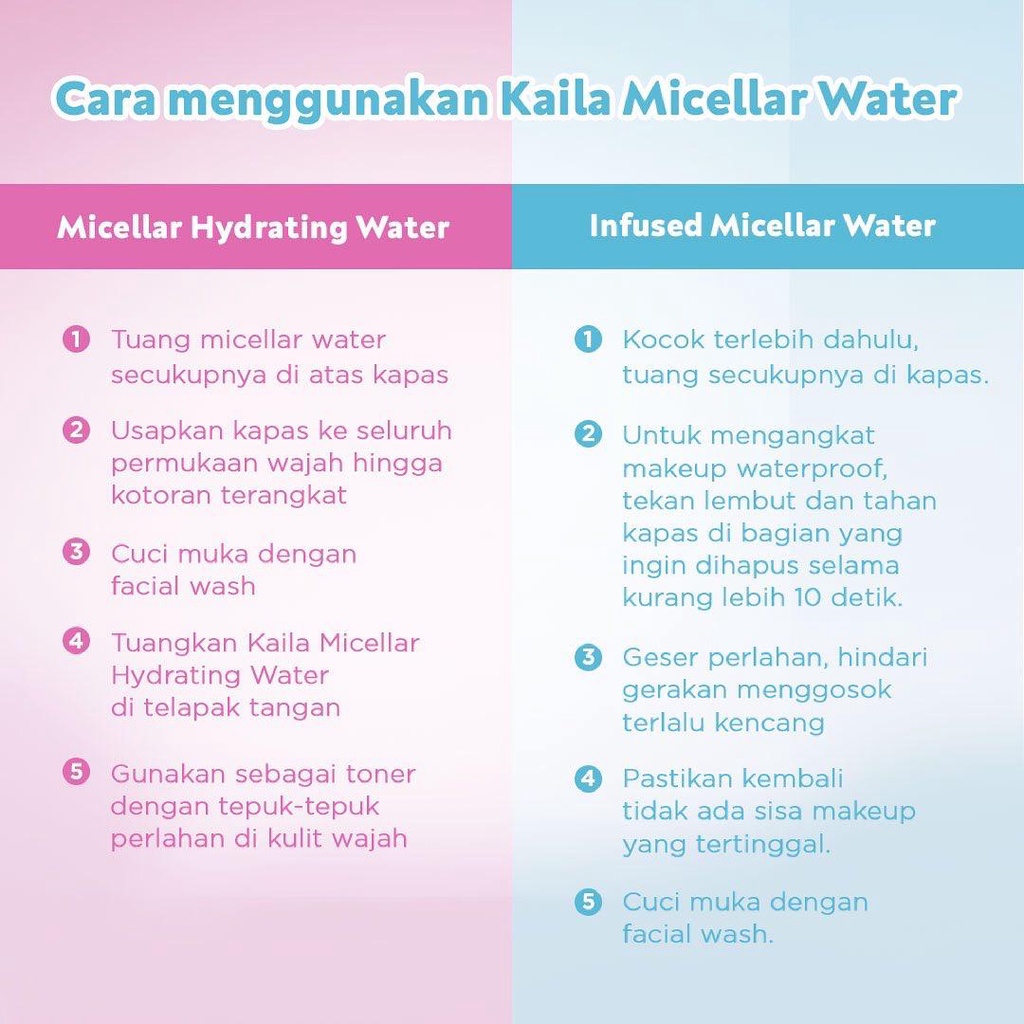 *FRAULEINCO* Kaila Micellar Water Hydrating Micellar Water - Infused Micellar Water Pembersih Wajah 100ml