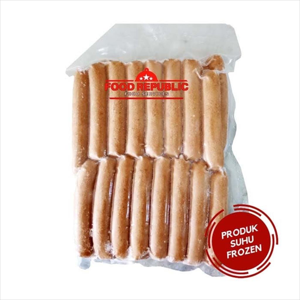 SOSIS SAPI 1 KG - BEEF SAUSAGE BREAKFAST MEDIUM SIZE HALAL