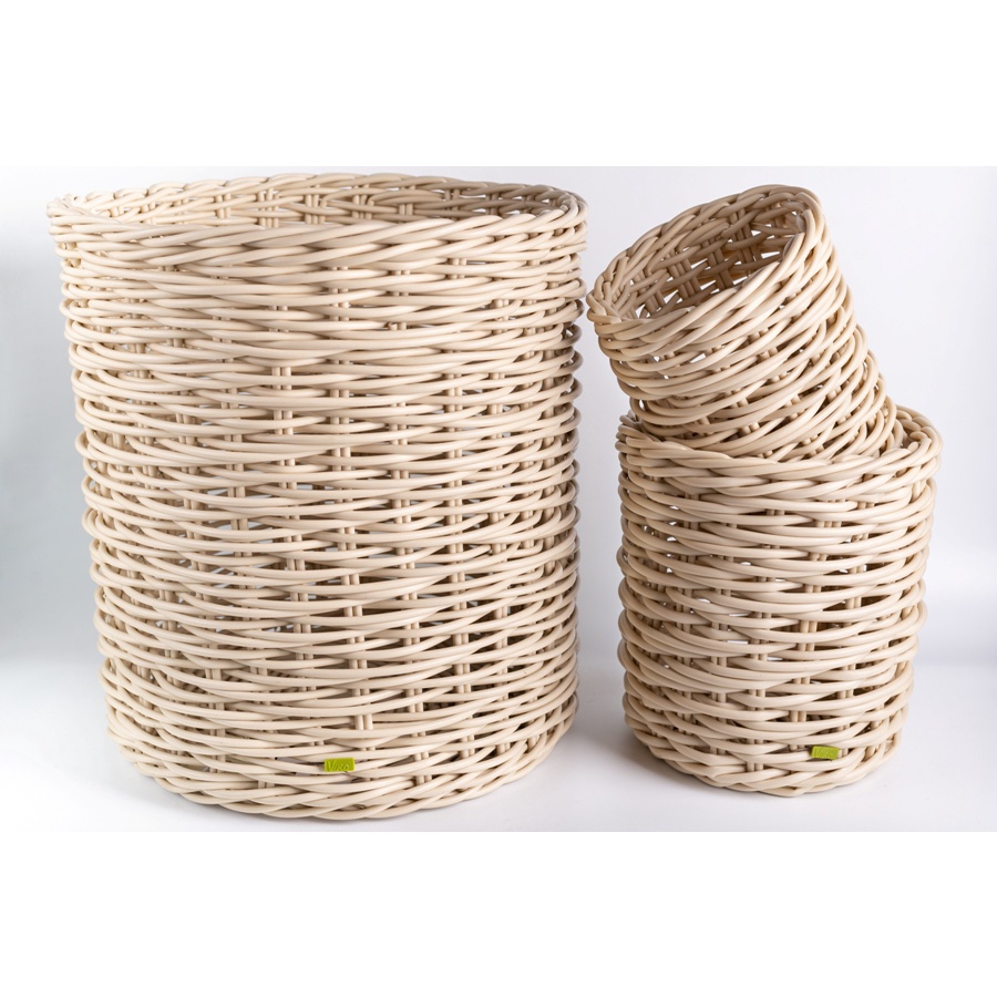 Cylinder Basket in Fossil - Xtra Large