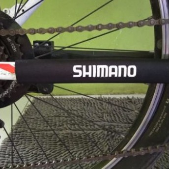 pengaman rantai sepeda chain protector outdoor pelindung frem aksesoris sepeda MTB roadbike