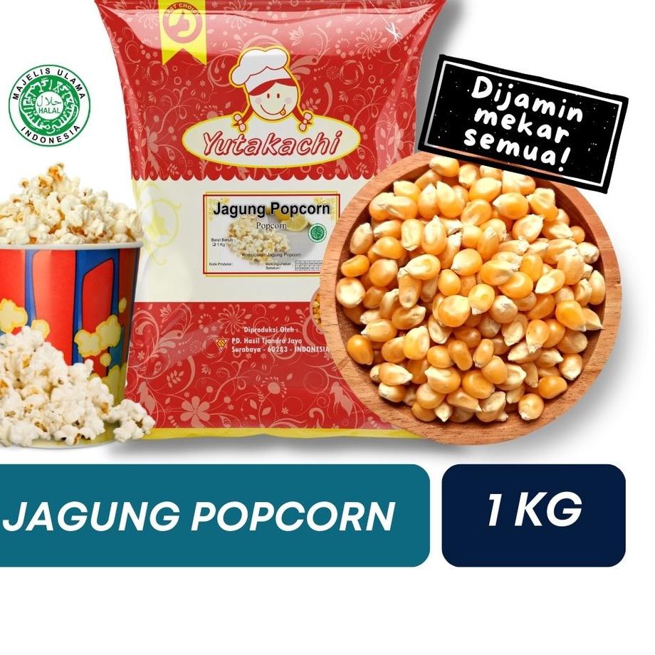 

COD Jagung Popcorn Super 1Kg / Jagung Popcorn Mentah Kiloan / Jagung Berondong Super / Pusat Bumbu ㅸ