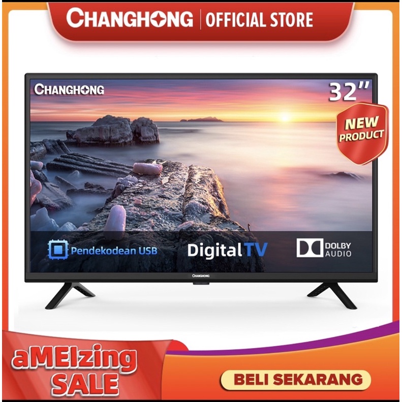 LED TV DIGITAL CHANGHONG 32 INCH (BINJAI)