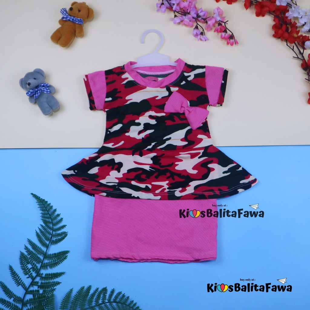 (ABRI) Dress Viona Lengan 1-2 Tahun / Dres pesta Anak Perempuan Motif Lengan Pendek Fashion Kids