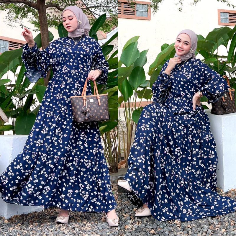 GAMIS SUSUN RAYON PELANGI TERBARU BISA COD