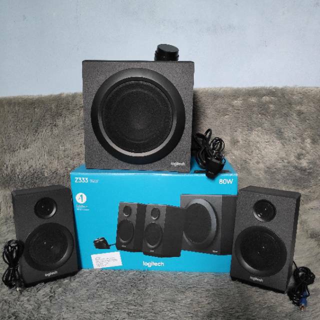 Sistem Speaker Logitech Z333 Dengan Subwoofer (Bekas)