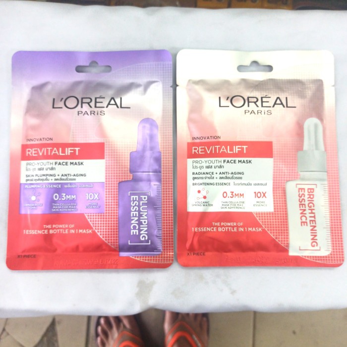 Masker Wajah Loreal Revitalift Pro Youth Face Mask