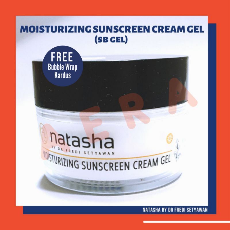 TIRAI GEL / SUNSCREEN GEL NATASHA / TIRAI NATASHA / SPF 30+ / TABIR SURYA