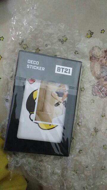 Bt21 X Monopoly Deco Sticker Mang Sharing Set Bts (ready Stock)