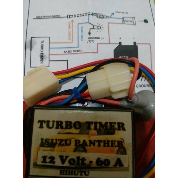 Turbo Timer Isuzu Panther Untuk Turbo Timer Bawaan Yg Rusak Berkualitas