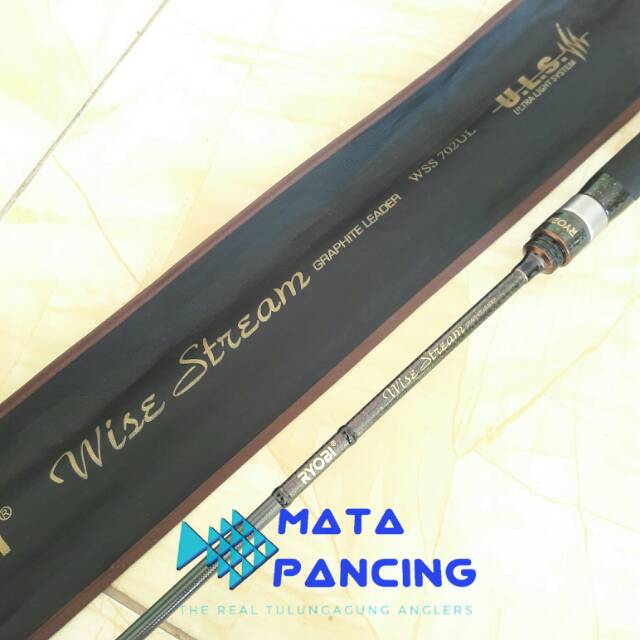 Joran ul ryobi wise stream WSS 702UL line 2-6lb high carbon rood spesifikasi ultra light casting relix nusantara capung ataupun relix capung