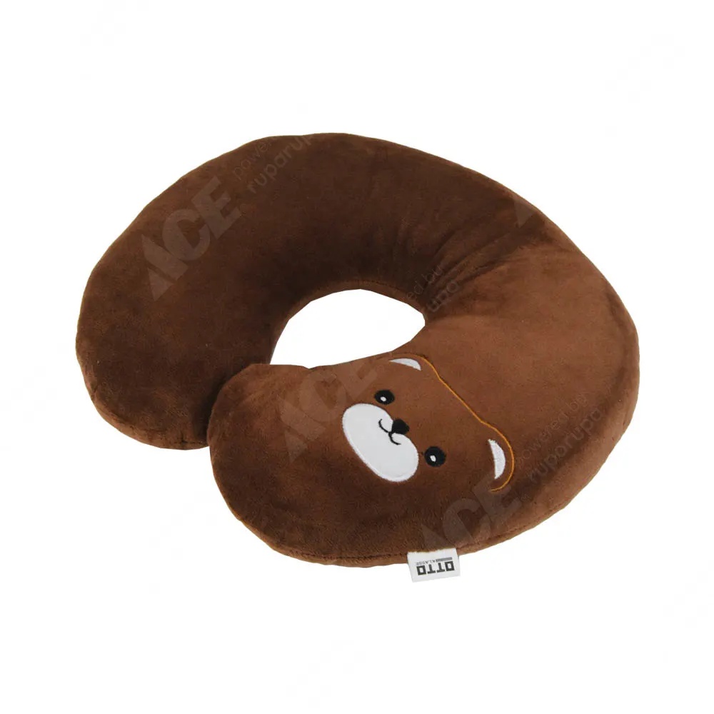 ACE Otto Klasse Bantal Leher U Cute Bear - Cokelat